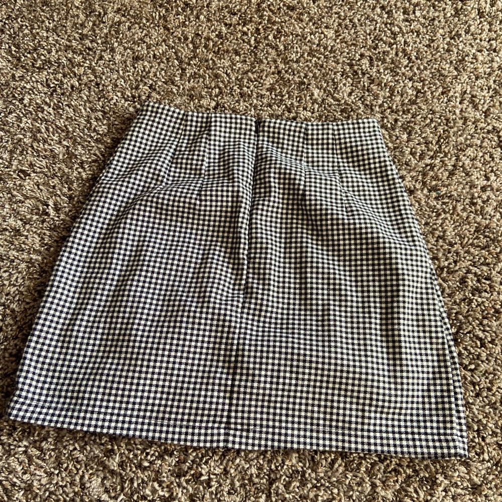 Brandy Melville plaid mini skirt